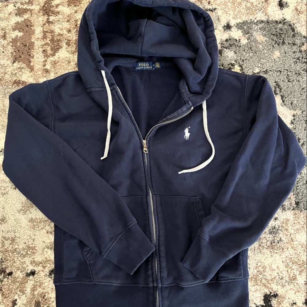 Polo Ralph Lauren womens fleece zip up size medium